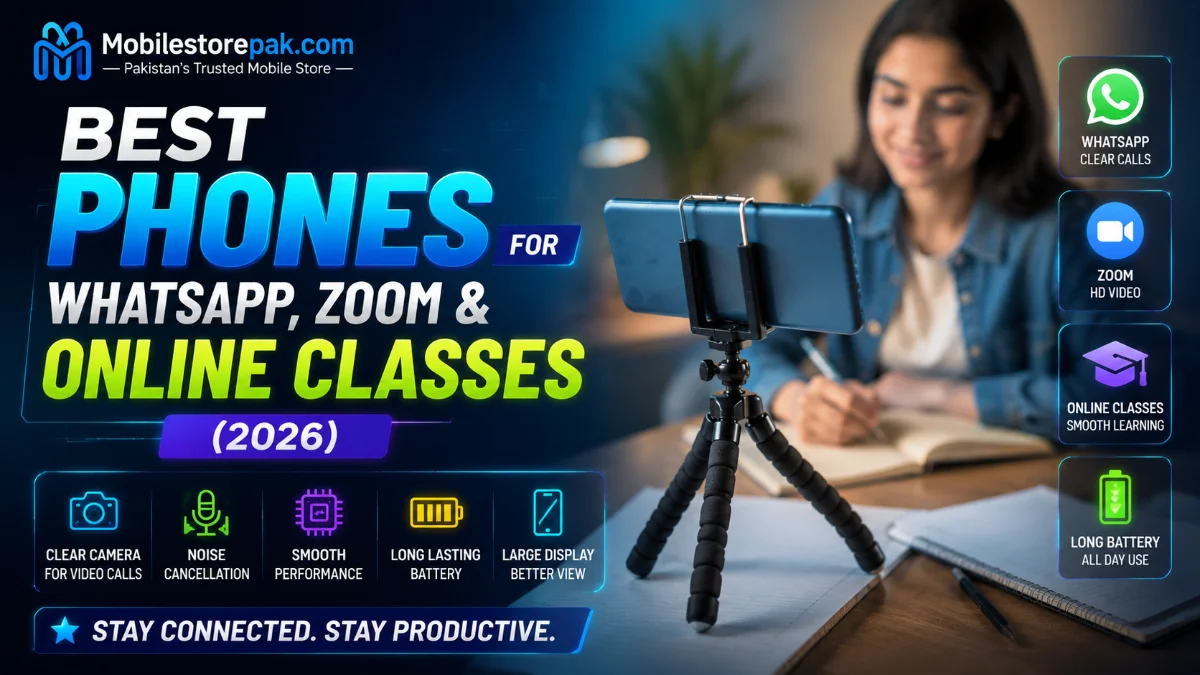 Best smartphones for WhatsApp, Zoom, and online classes with video calling